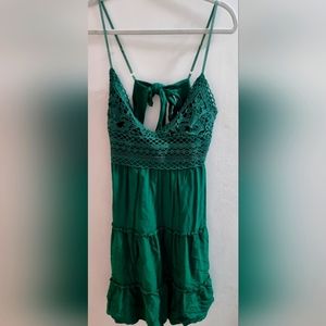 Dress shein size L color green